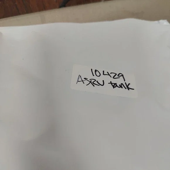 ASRV DSG-0830 AeroSilver Tank Top Mens Medium White Performance Gym Running - Picture 10 of 10